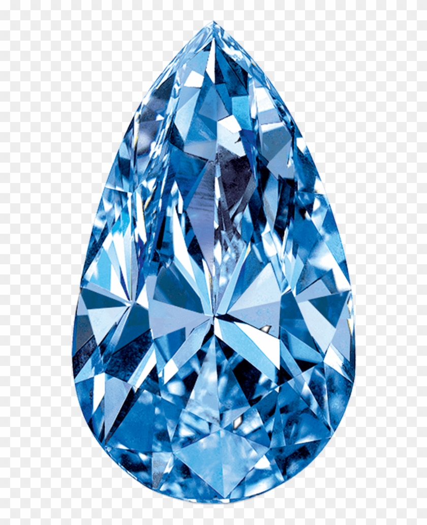 #gem #blue #shine #diamond #freetoedit - Blue Diamond Clipart