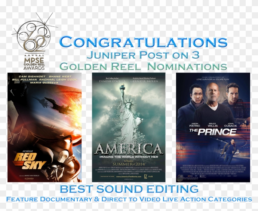 3 Mpse Golden Reel Nominations - Flyer Clipart #5236428