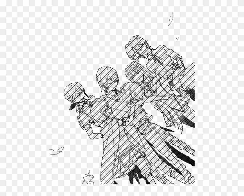 Charlotte, Kaname Madoka, Sakura Kyouko, Akemi Homura, - Cartoon Clipart #5236543