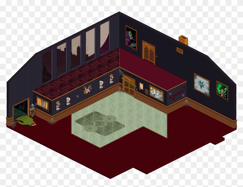 Recibidor Halloween - Architecture Clipart