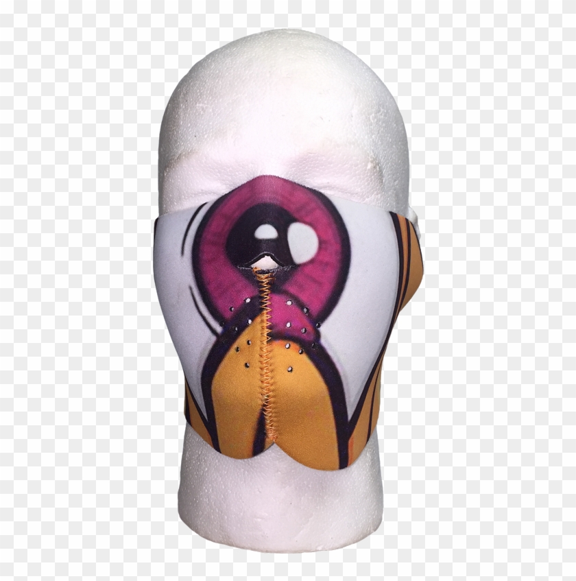 Half Electric Eye Face Mask - Sneakers Clipart