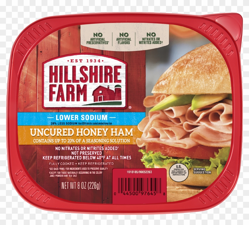 Hillshire Farm Low Sodium Ultra Thin Sliced Honey Ham, - Hillshire Farm Smoked Turkey Clipart #5237103