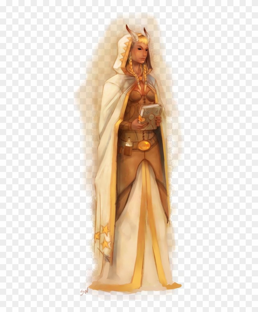 1abygxn - Yellow Skin Tiefling Clipart #5237109