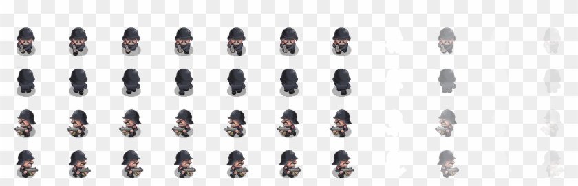 Sprite Sheet Top Down Clipart