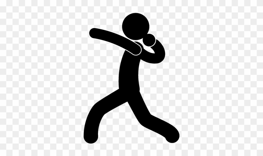 Image Black And White Library Discus Track And Field - Throw Clip Art Black And White - Png Download #5237923