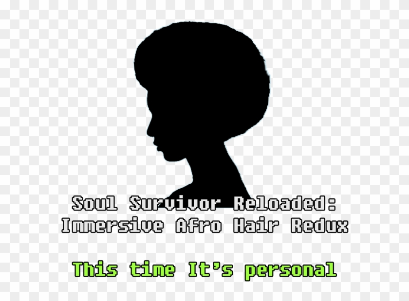 Want More Afro-ish Hair Styles Check Out Curly Hair - Silhouette Clipart #5237957