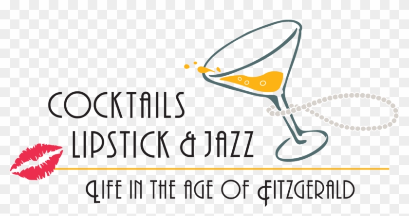 Cocktails, Lipstick & Jazz Brings The Roaring Twenties - Beso Clipart #5238165