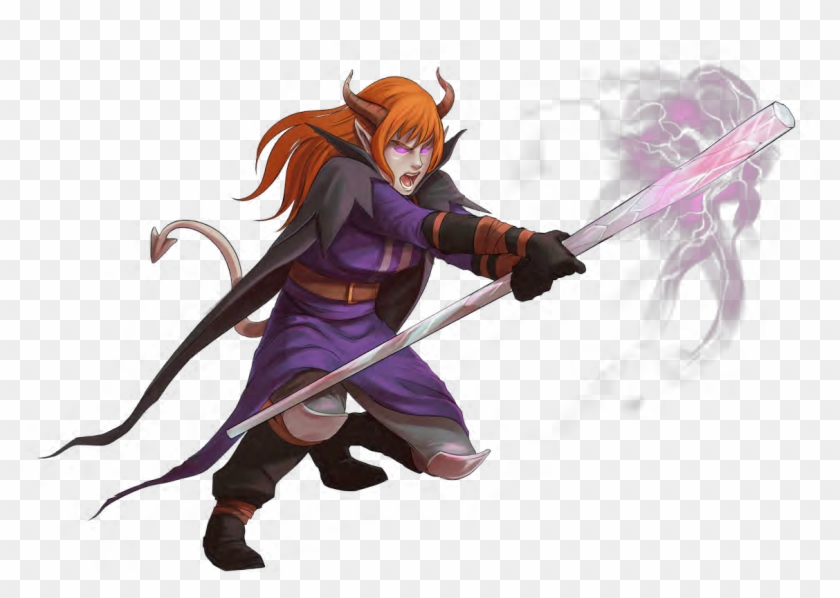 I Can At Least Guarantee That This Is A Tiefling - Cartoon Clipart