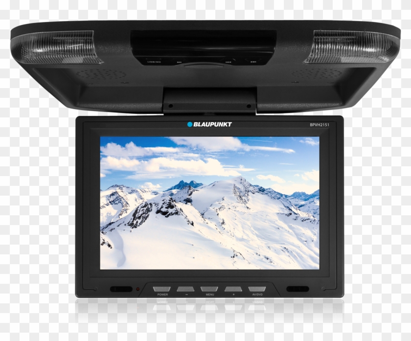 2” Hd Overhead Monitor With Dvd Player And Ir/fm Transmitter - Gadget Clipart #5238424