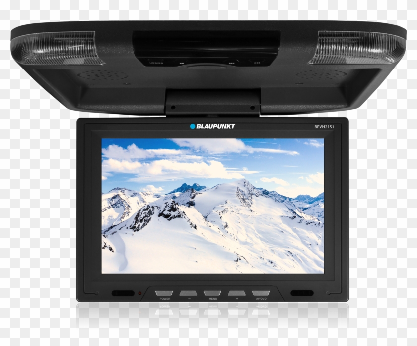 2” Hd Overhead Monitor With Dvd Player And Ir/fm Transmitter - Gadget Clipart