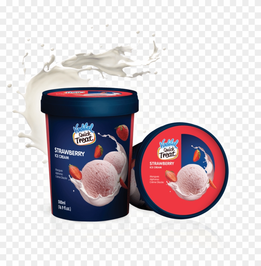 Strawberry - Vadilal Png Clipart