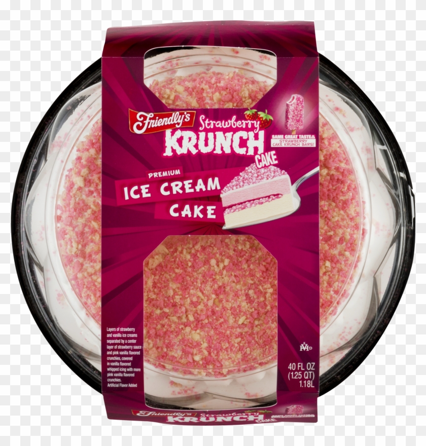 Friendly's Strawberry Shortcake Ice Cream Cake Clipart #5238689