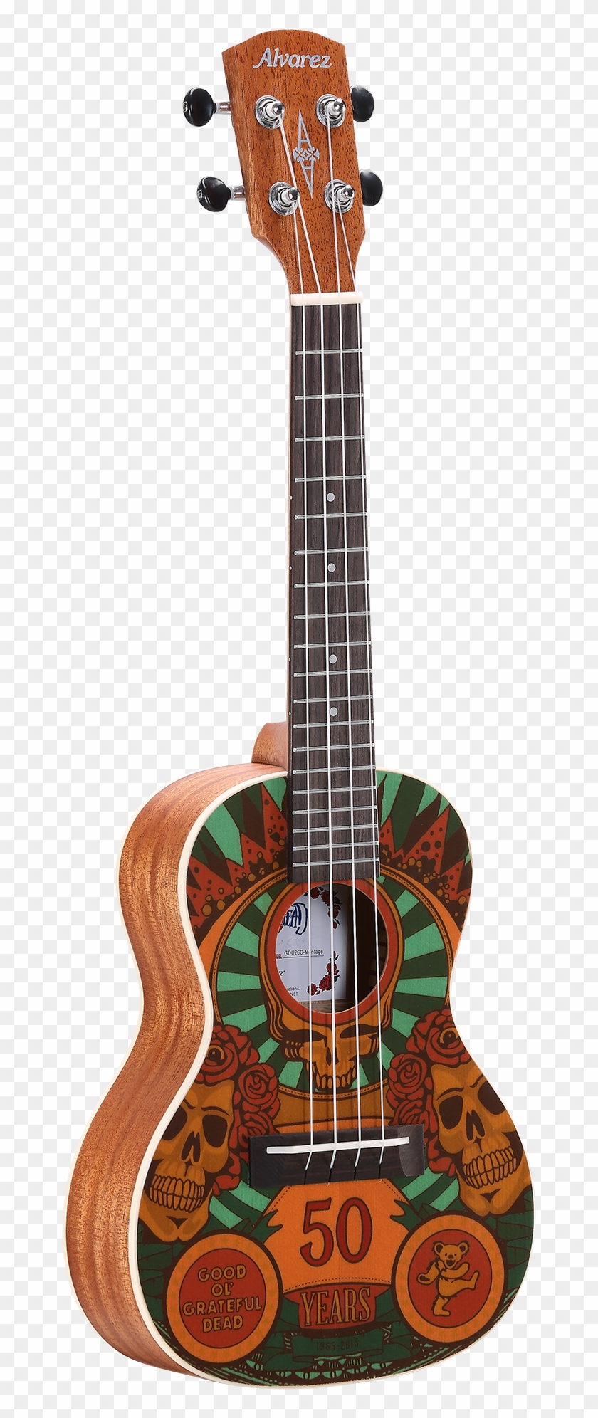The Alvarez Grateful Dead - Grateful Dead Concert Ukulele Clipart