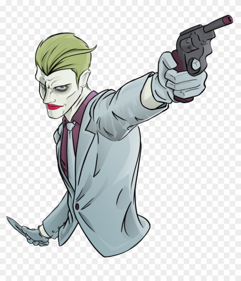 Pencils Drawing Joker - Dibujos De Joker Animado Clipart