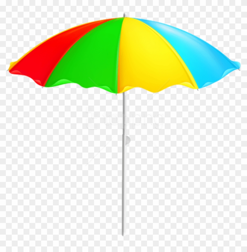 Download Colorful Beach Umbrella Clipart Png Photo - Beach Umbrella No Background Transparent Png #5238967