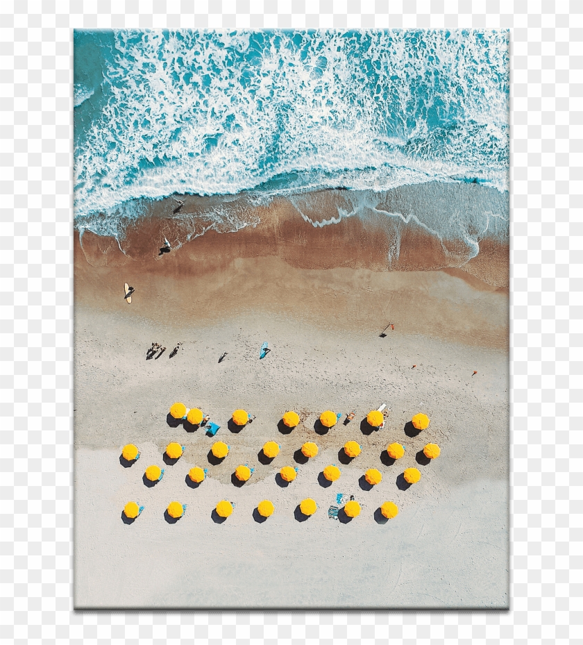 Yellow Umbrellas - Beach Clipart #5239167