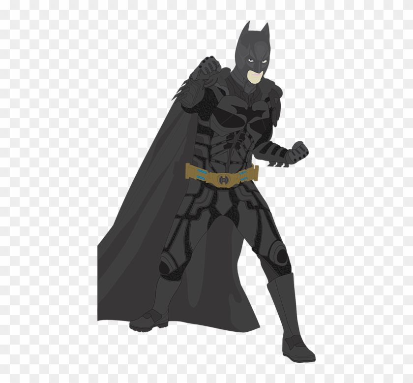 The Dark Knight By - Cartoon Clipart #5239169