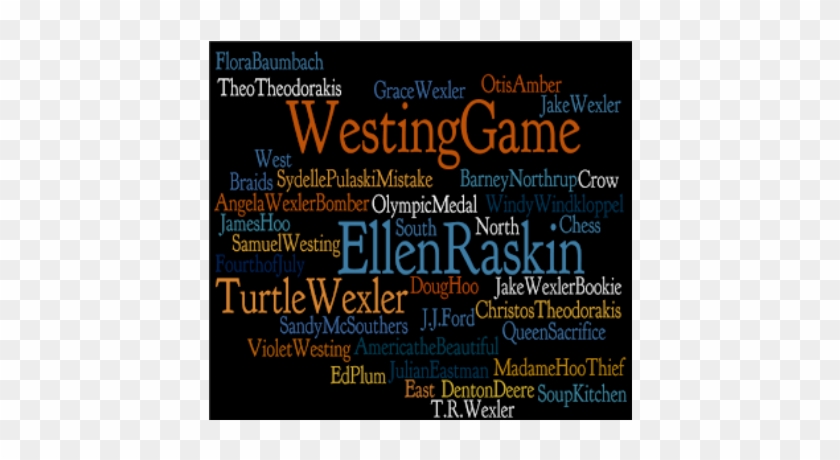The Westing Game - Calligraphy Clipart #5239636