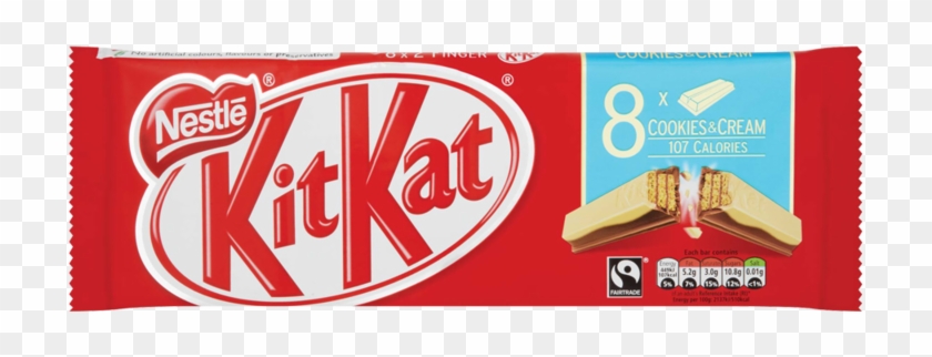 Nestle Kitkat Cookies & Cream 166g - Kitkat Cookies & Cream Clipart
