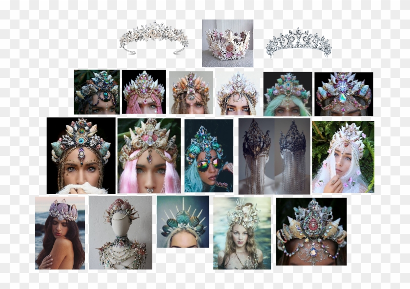 Crowns - Mermaid Crown Clipart #5240091