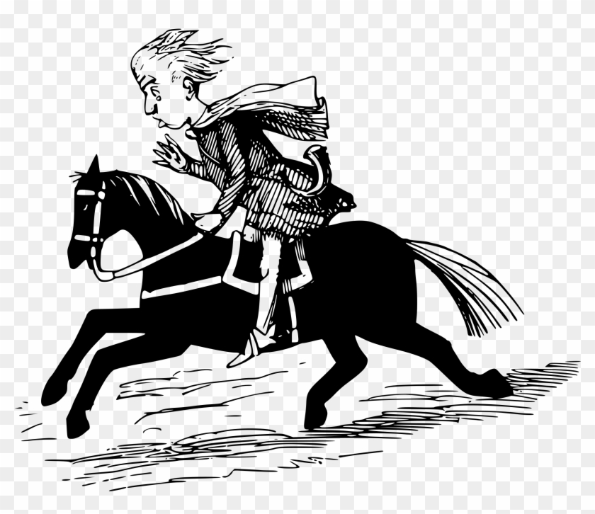 This Free Icons Png Design Of Man On Horse - Illustration Clipart
