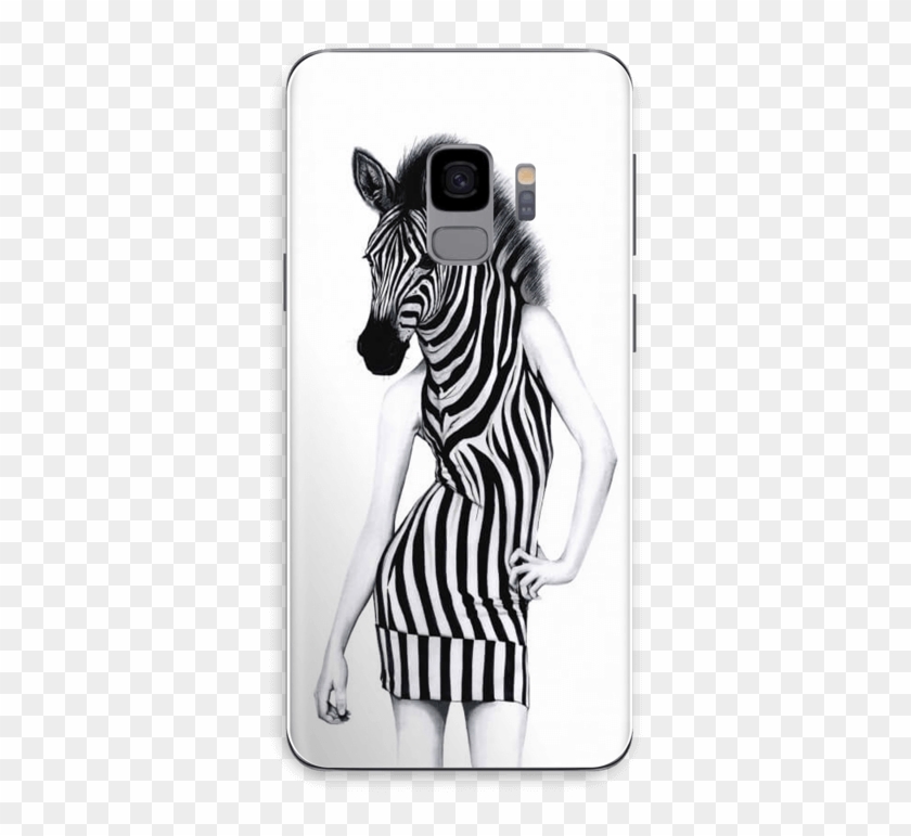 Party Zebra Skin Galaxy S9 - Zebra Party Clipart #5240385