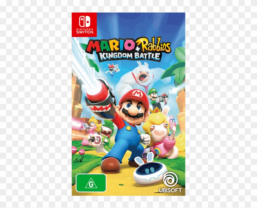 Mario Rabbids Kingdom Battle - Jeux De Switch Pas Cher Clipart