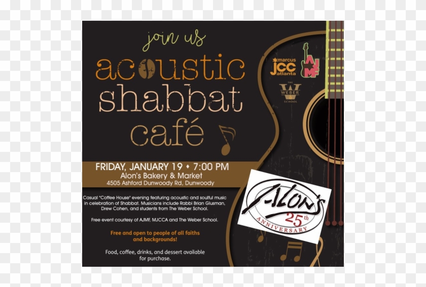 Join Rabbi Glusman, Drew Cohen, And Teen Musicians - Alon's Bakery Clipart #5240766