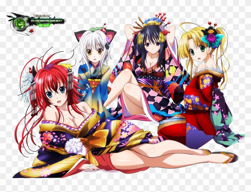 Highschool Dxd Born Http - Highschool Dxd Girls Anime Clipart