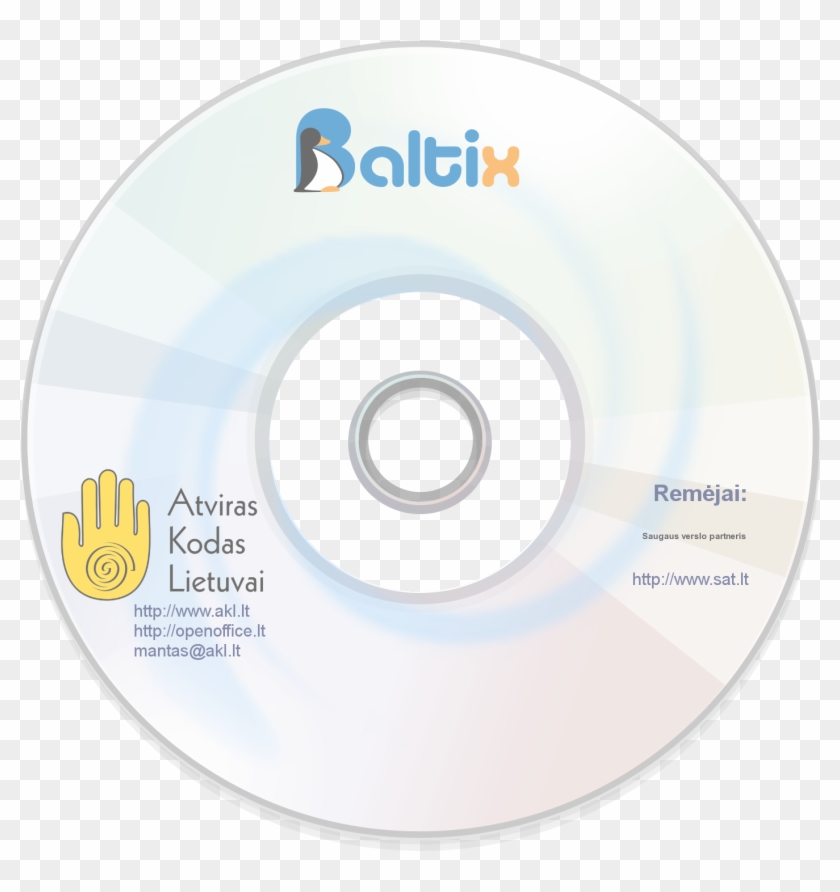 Baltix Cd Lankstinukui - Cd Clipart #5241265