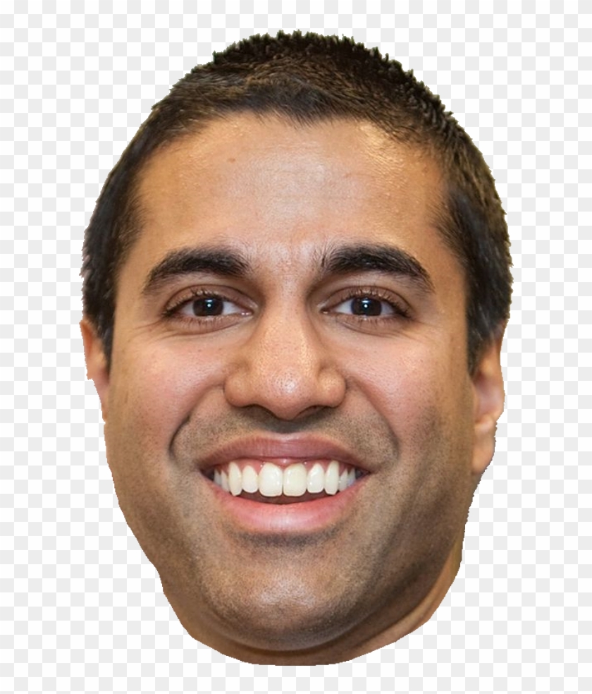 Ajit Pai Face Png - Net Neutrality Fcc Guy Clipart #5241335