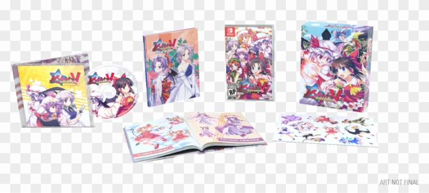 Cartoon Bullet Png - Touhou Kobuto V Burst Battle Limited Edition Clipart #5241762