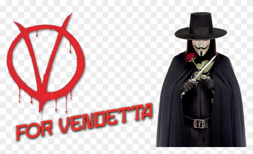 V For Vendetta Clearart Image - V For Vendetta Clipart - Png Download