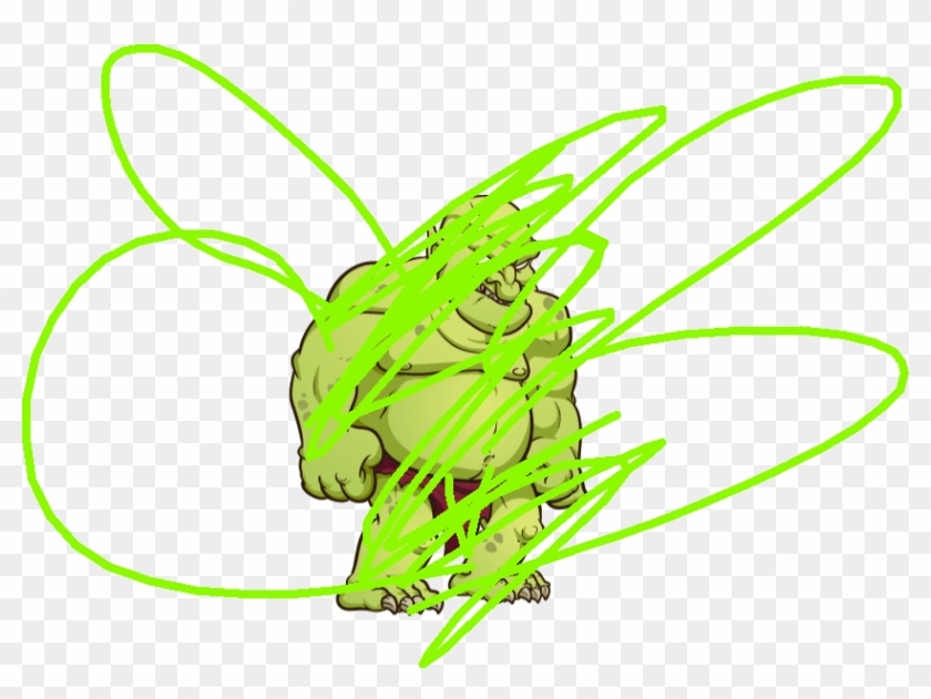 Pig - Big Troll4 - Illustration Clipart