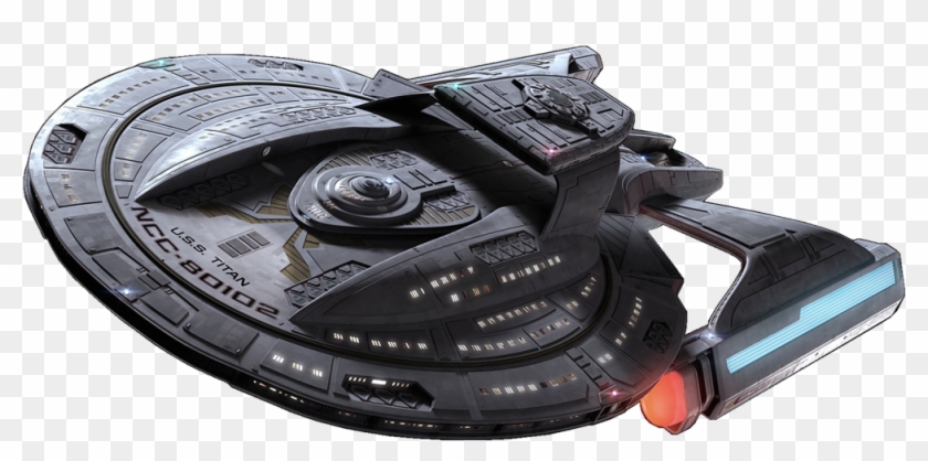 Photo Startrek Lunaclassstarship Usstitan Zpseuptfq6h - Luna Class Starship Titan Clipart #5241947