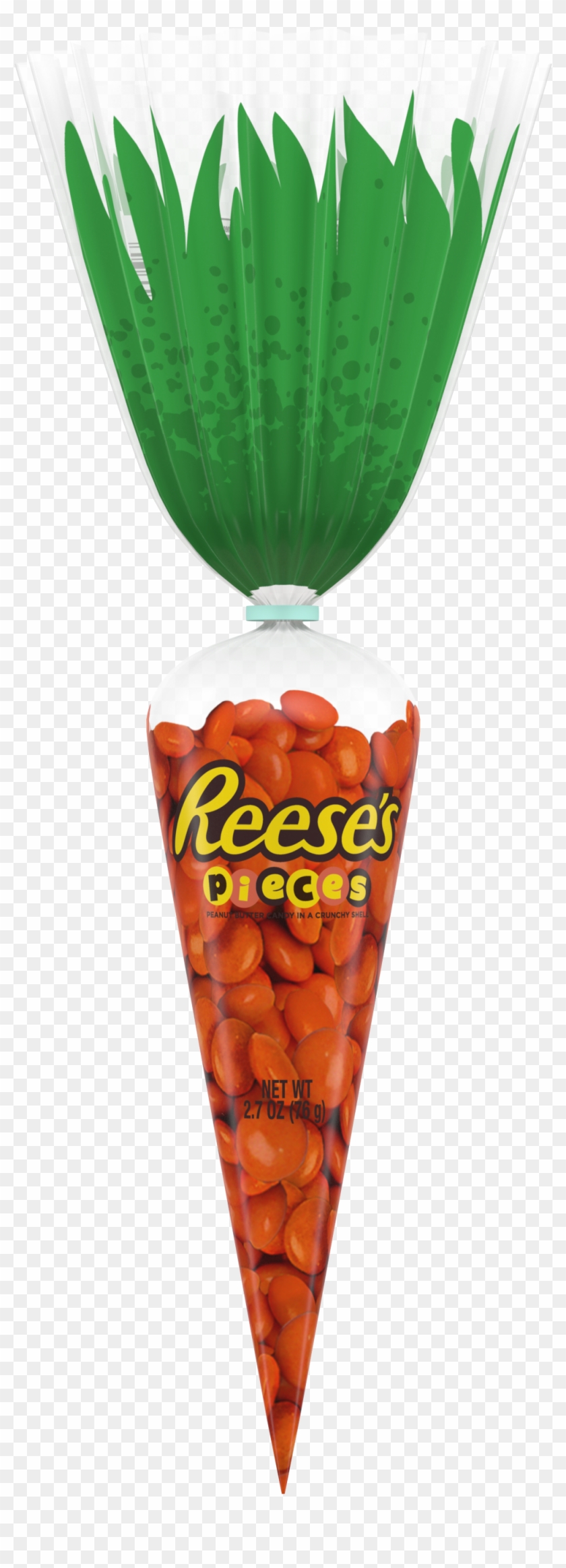 Reese's Pieces Easter Carrot Bag Candy, - Reese's Peanut Butter Cups Clipart #5241983