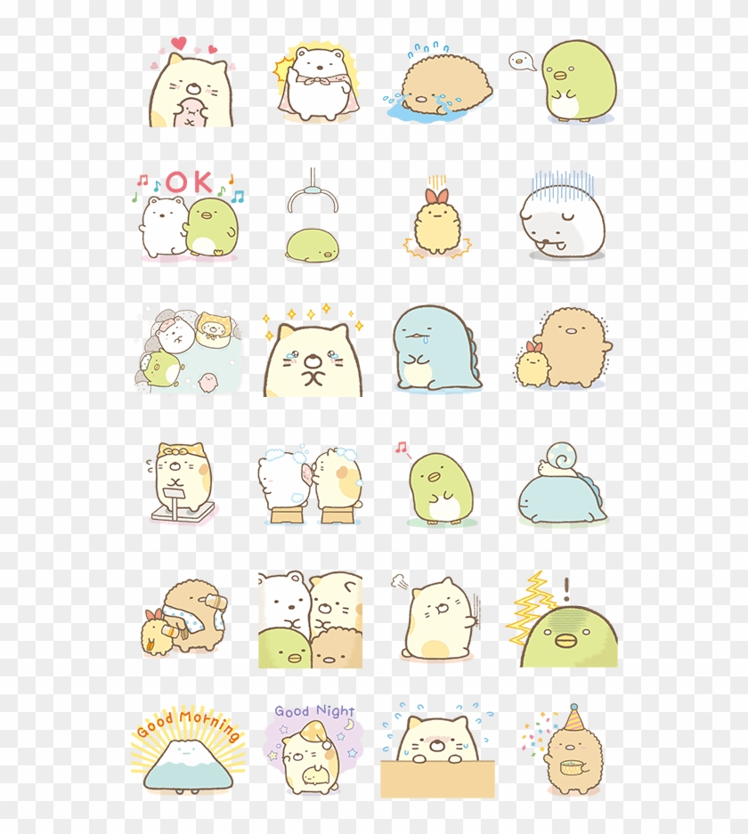 San-x Sumikko Gurashi - Kawaii Sumikko Gurashi Stickers Clipart