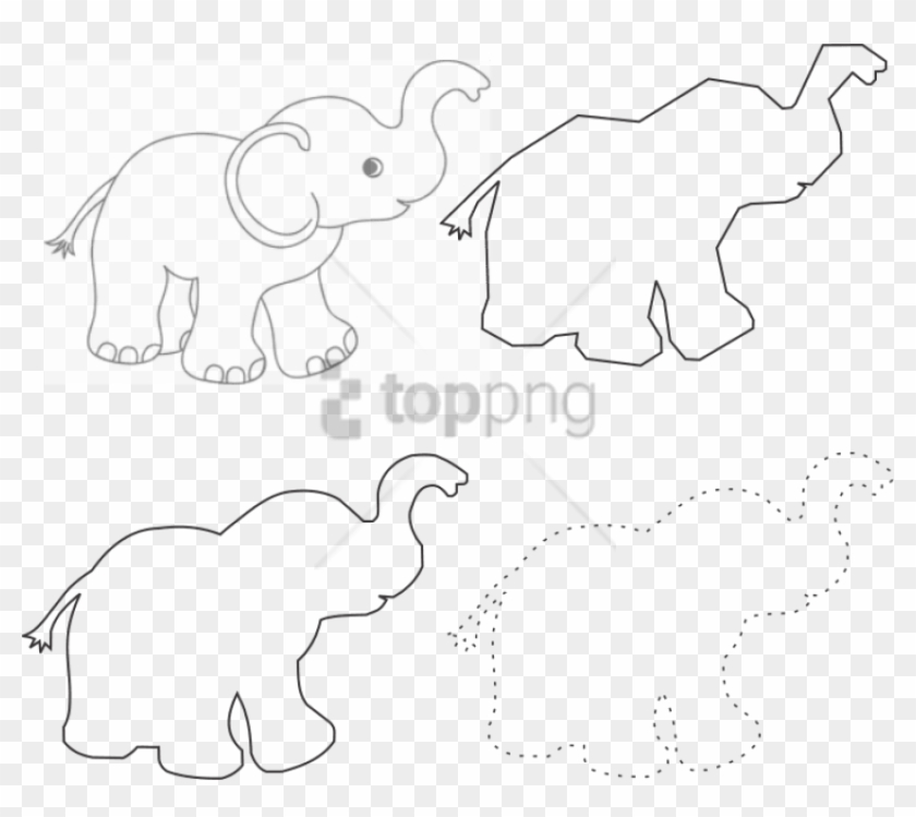 Free Png Indian Elephant Png Image With Transparent - Indian Elephant Clipart #5242214