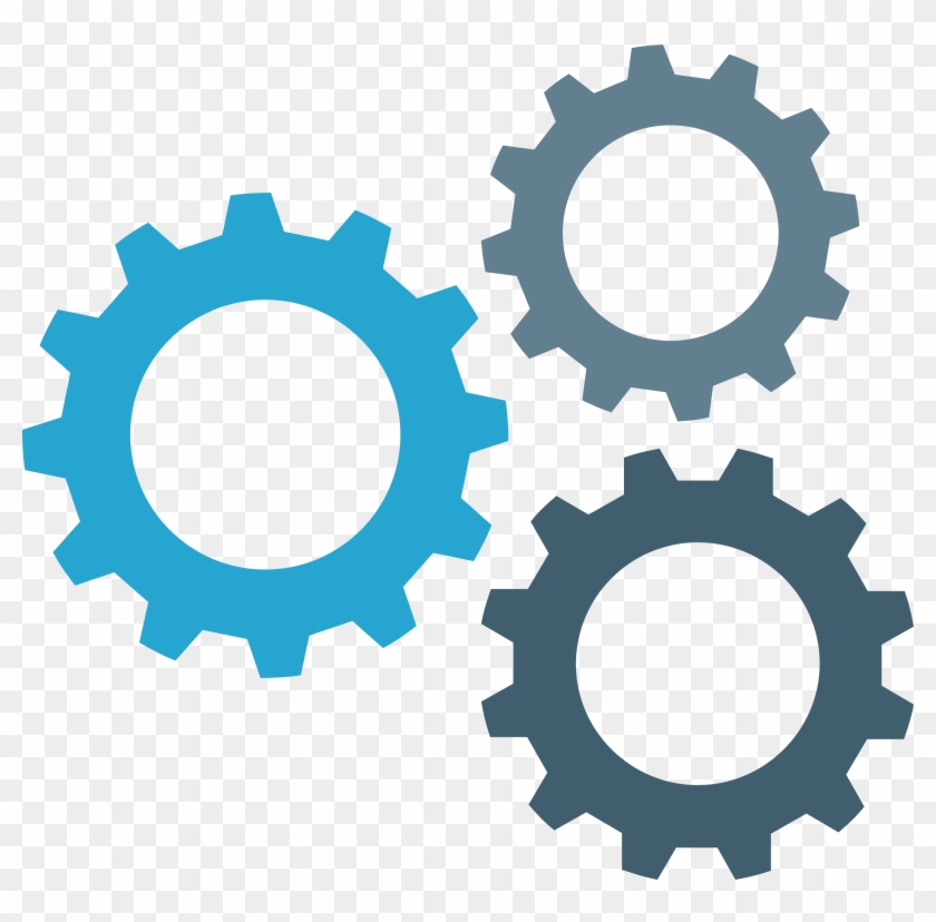 Big Image Png Ⓒ - Setting Blue Icon Png Clipart #5242638