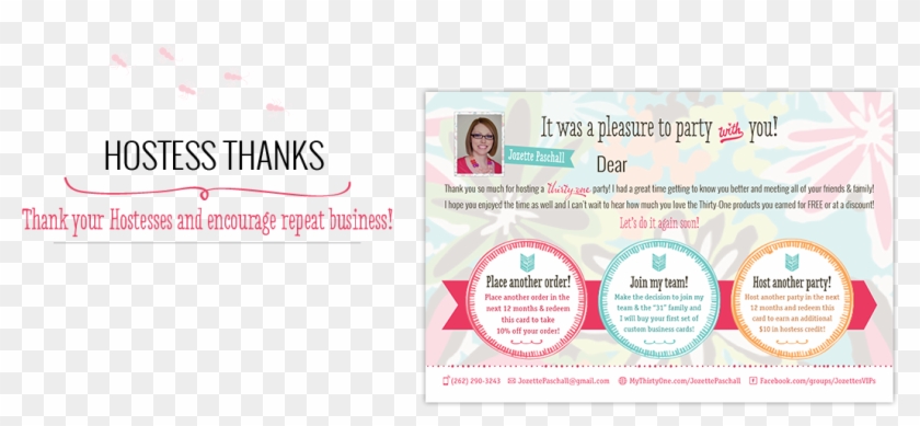 Thirty-one Business Card - Brochure Clipart #5242667