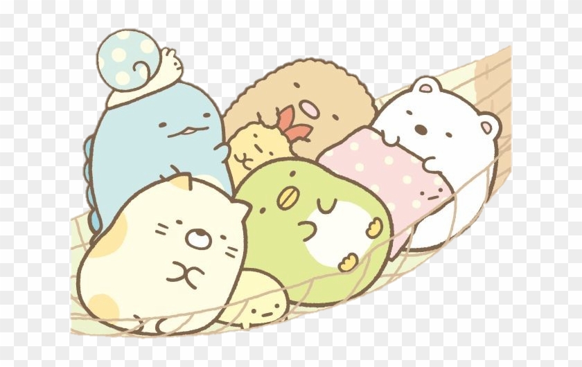 Sumikkogurashi Sticker - すみっこ ぐらし 座布団 Clipart