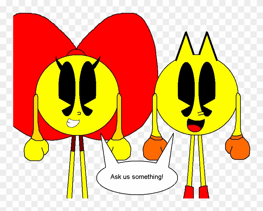 Ask Pac Man Or Ms By Cheezn Ⓒ - Cartoon Clipart