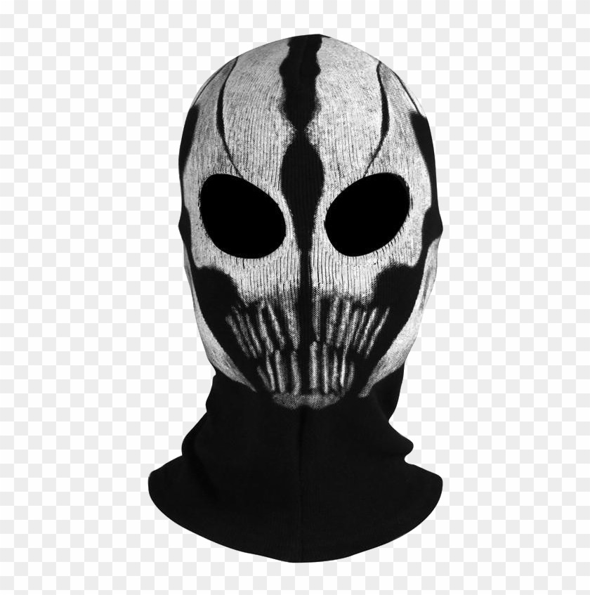 Skull Balaclava Transparent Images - Call Of Duty Ghosts Extinction Balaclava Clipart