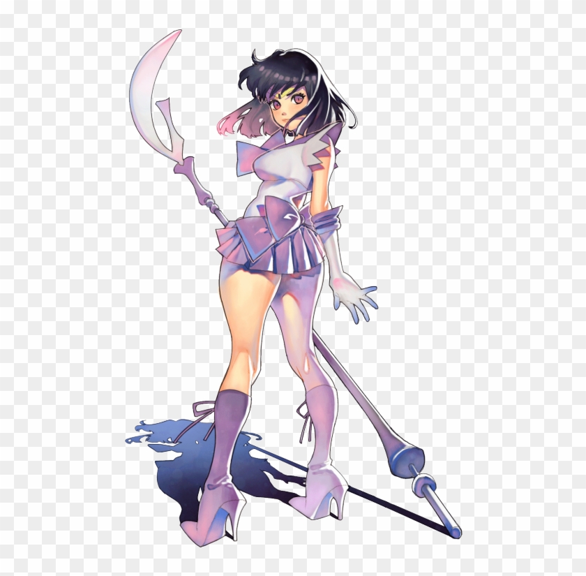 Sailor Moon Transparent Sailor Saturn Hotaru Mpi - Cartoon Clipart #5243957