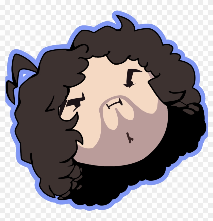 Old Dan Grump Head With The New Hair Clipart