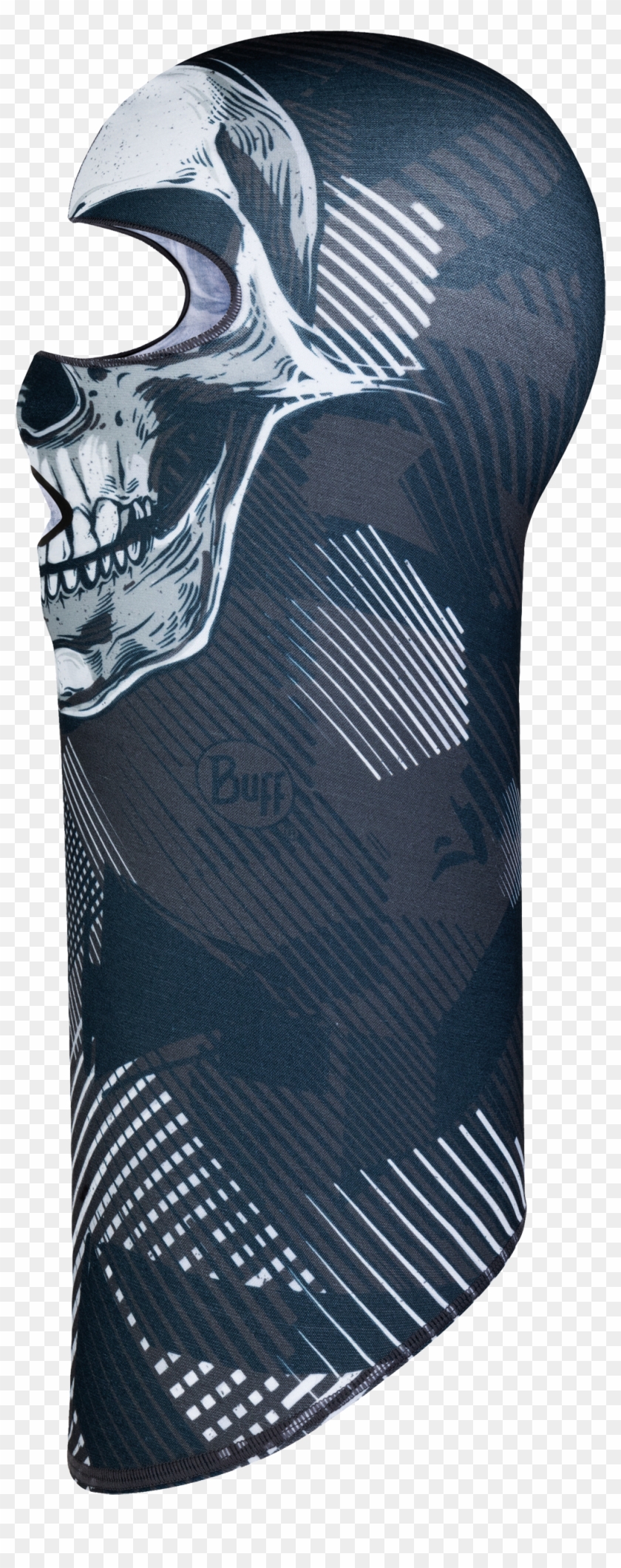Buff Balaclava Microfiber Grey Clipart