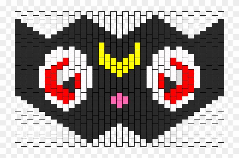 Luna Sailor Moon 35 Across - Luna Kandi Mask Pattern Clipart #5244161