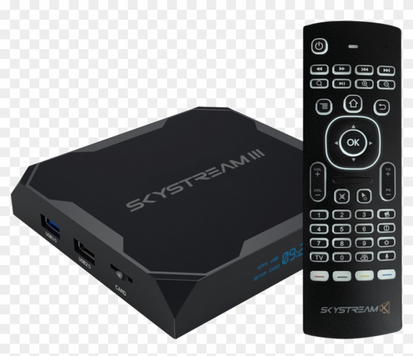 Skystream Three Android Tv Box Airmouse Package - Skystream Three Plus Android Tv Box Airmouse Package Clipart