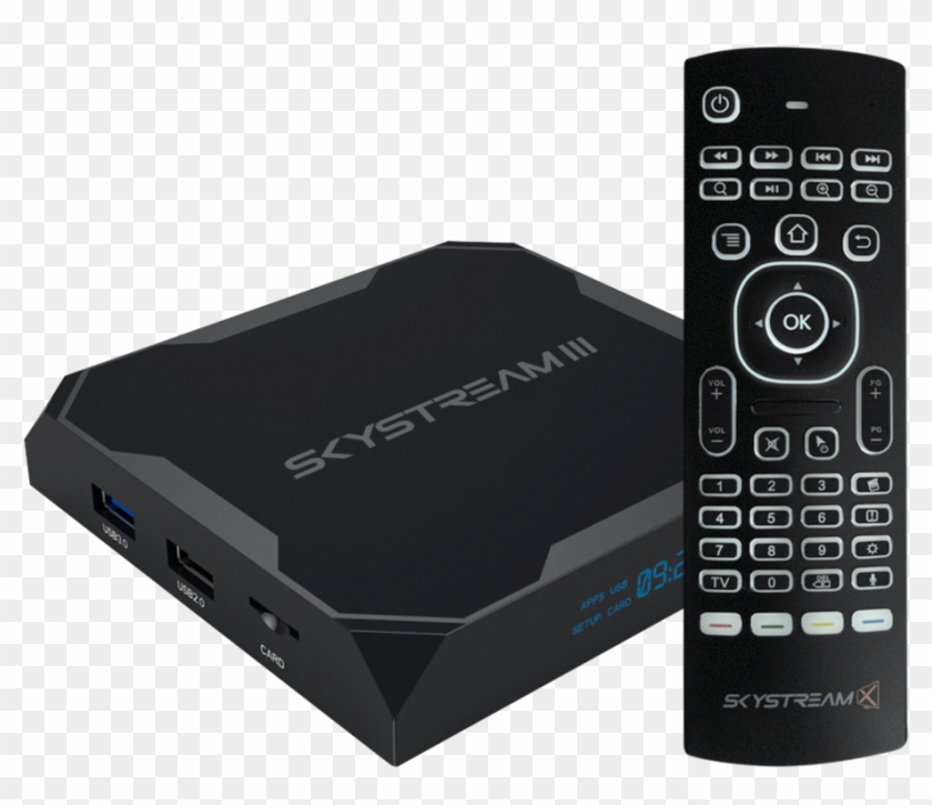 Skystream Three Android Tv Box Airmouse Package - Skystream Three Plus Android Tv Box Airmouse Package Clipart #5244277