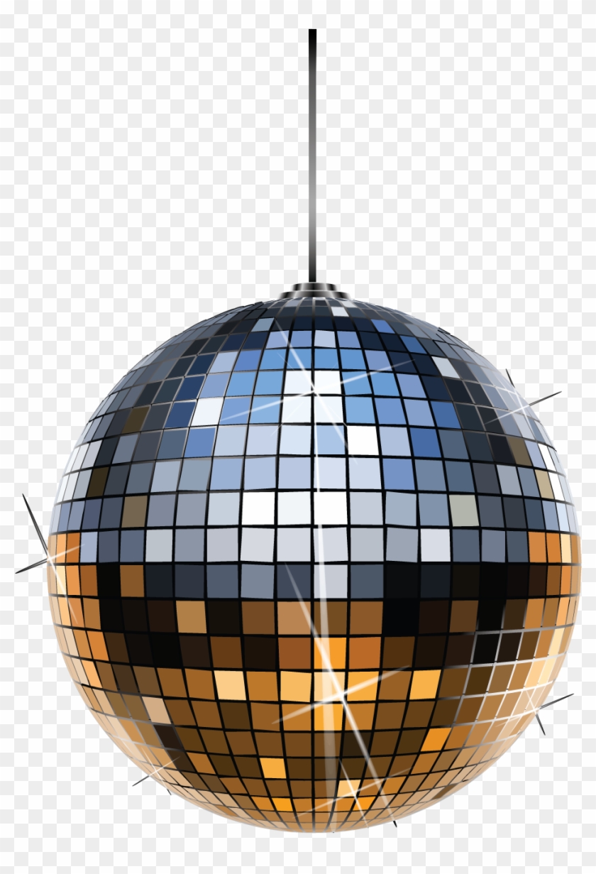 New Years Eve Ball Png - Bola Disco Dibujo Clipart